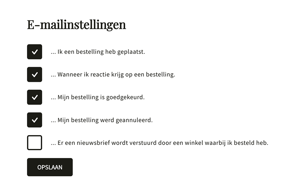 Broodhemel uitschrijven nieuwsbrief